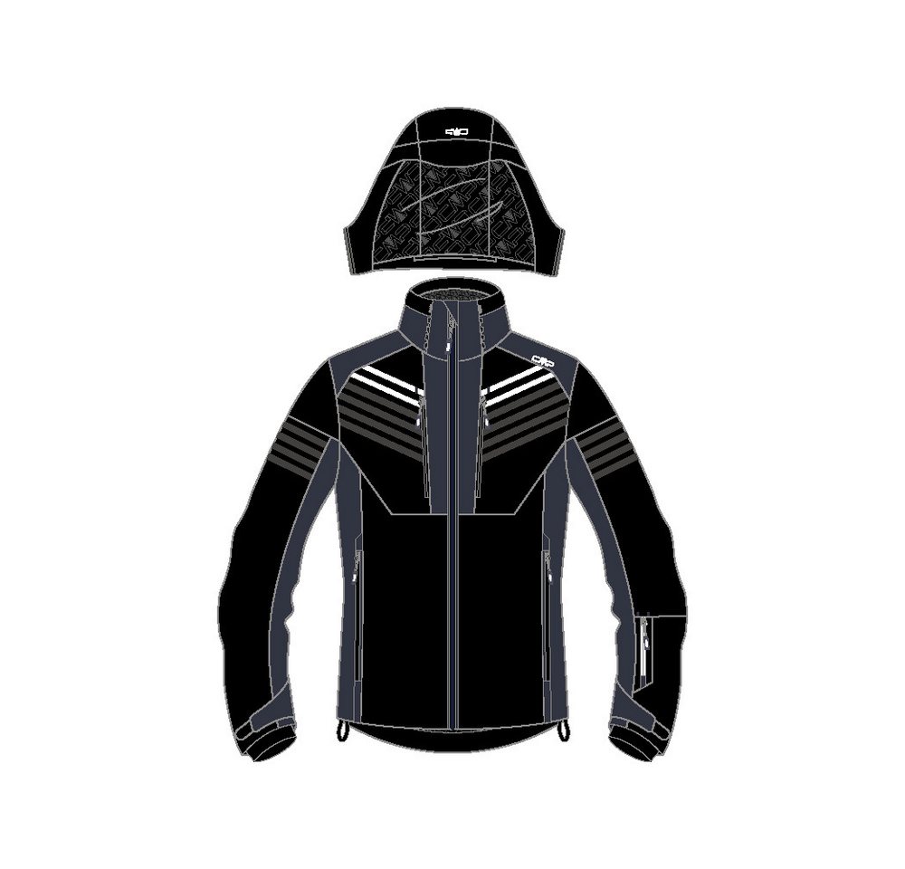 CMP Skijacke CMP Herren Skijacke Man Zip Hood Jacket 33W0967 CMP Skijacke CMP Herren Skijacke Man Zip Hood Jacket 33W0967 von CMP