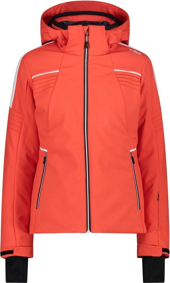 CMP Skijacke WOMAN JACKET ZIP HOOD PAPAVERO von CMP