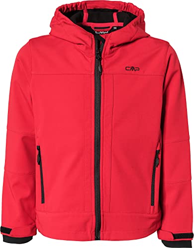 CMP Jungen Softshelljacke Für Kinder Kapuzen Jacke, Ferrari-Nero, 176 EU CMP Jungen Softshelljacke Für Kinder Kapuzen Jacke, Ferrari-Nero, 176 EU von CMP