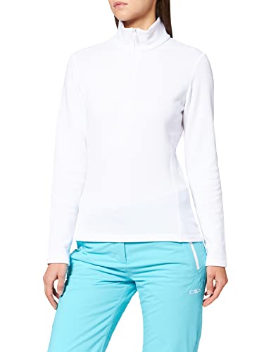 CMP - Stretch-Fleecepullover für Damen, Weiss, D50 von CMP