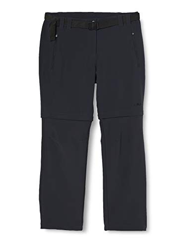 CMP - Stretch-Zipp-Off-Hose für Damen, Anthrazit, D50 von CMP