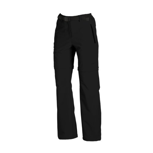 CMP - Stretch-Zipp-Off-Hose für Damen, Schwarz, D36 von CMP