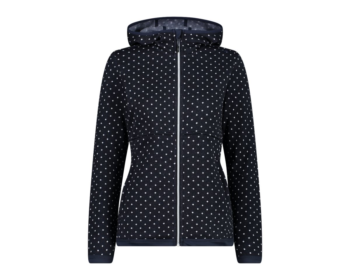 CMP Strickfleecejacke WOMAN JACKET FIX HOOD wärmend CMP Strickfleecejacke WOMAN JACKET FIX HOOD wärmend von CMP
