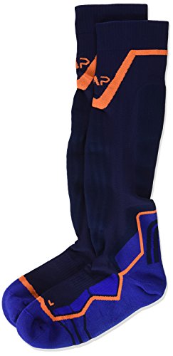 CMP - Thermocool-Skisocke, Schwarz Blau, 43/45 von CMP