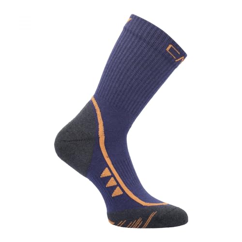CMP - Trekking Sock Mid Supersoft 50, B.Blue-Flame, 39/42 CMP - Trekking Sock Mid Supersoft 50, B.Blue-Flame, 39/42 von CMP