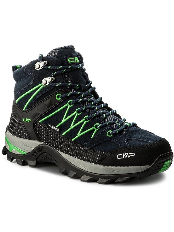 CMP Trekkingschuhe Rigel Mid Trekking Shoes Wp 3Q12947 B.Blue/Gecko 51AK Trekkingschuh CMP Trekkingschuhe Rigel Mid Trekking Shoes Wp 3Q12947 B.Blue/Gecko 51AK Trekkingschuh von CMP