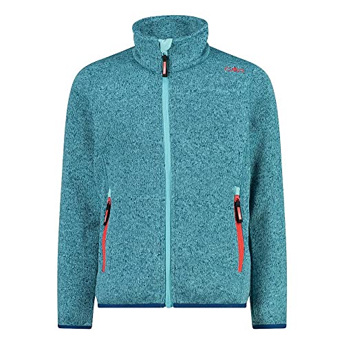 CMP ERROR:#N/A Knit-tech-jacke Für Kinder Knit-Tech Jacke, Acqua-Campari, 128 EU von CMP