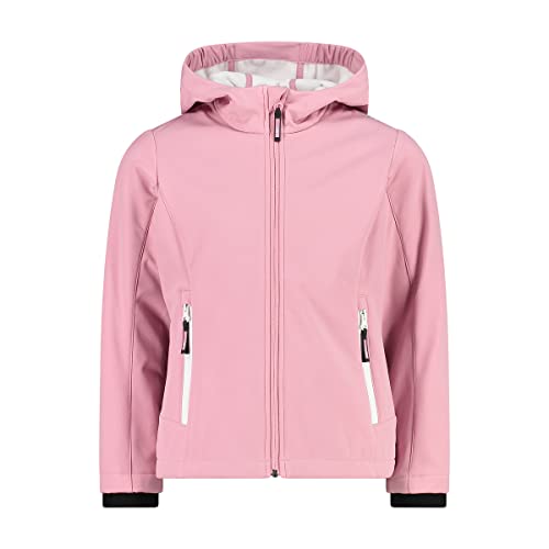 CMP Jungen Softshelljacke Für Kinder Mit Fester Kapuze, Erröten, 176 EU von CMP