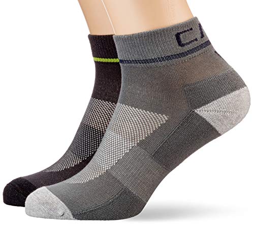 CMP - Unisex-Laufsocken aus Baumwolle, Titan-Dschungel, 43/45 von CMP