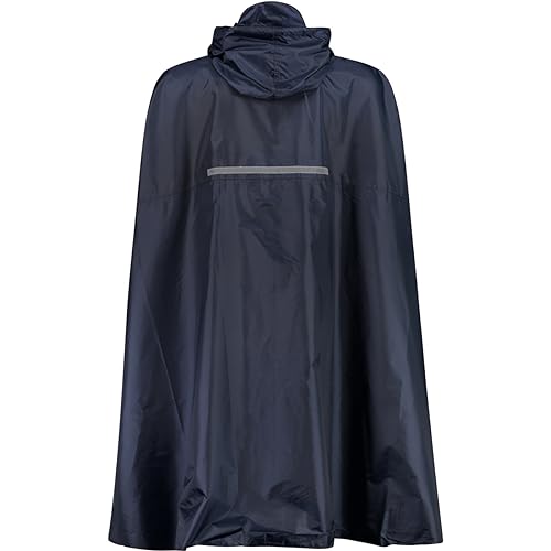 CMP - Unisex-Regenponcho für Erwachsene mit fester Kapuze, Schwarz Blau, M CMP - Unisex-Regenponcho für Erwachsene mit fester Kapuze, Schwarz Blau, M von CMP