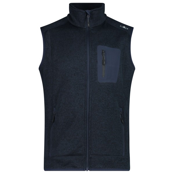 CMP - Vest Jacquard Knitted - Fleeceweste Gr 52 blau von CMP