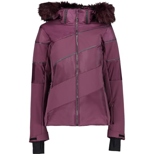 CMP - Damen-Ripstop-Jacke mit abnehmbarer Kapuze, Pflaume, D40 CMP - Damen-Ripstop-Jacke mit abnehmbarer Kapuze, Pflaume, D40 von CMP