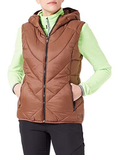 CMP - Woman Vest Fix Hood, Woman, Camel, 44 von CMP