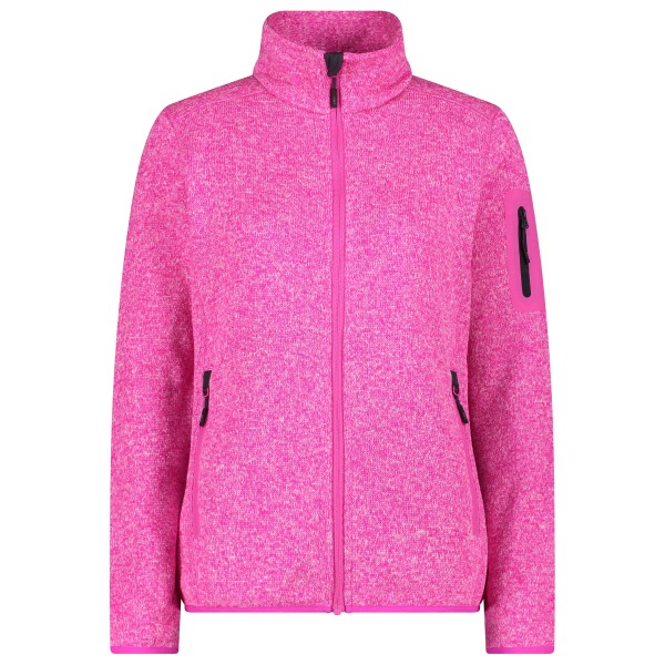 CMP - Women's Jacket Jacquard Knitted - Fleecejacke Gr 38 rosa von CMP