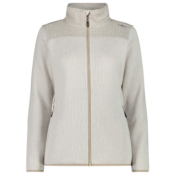 CMP - Women's Jacquard Knitted Jacket - Fleecejacke Gr 48 grau CMP - Women's Jacquard Knitted Jacket - Fleecejacke Gr 48 grau von CMP