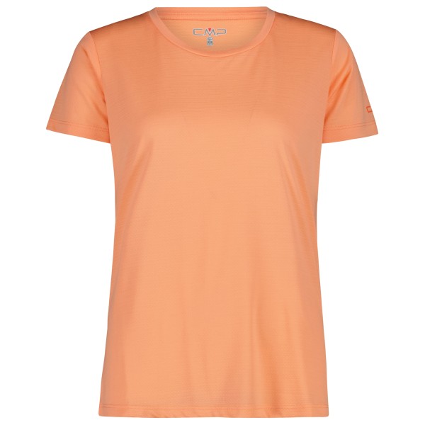 CMP - Women's Jacquard S/S T-Shirt - Funktionsshirt Gr 48 orange von CMP