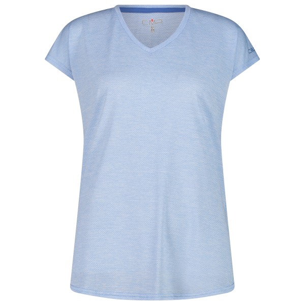 CMP - Women's Jacquard T-Shirt - Funktionsshirt Gr 42 blau von CMP