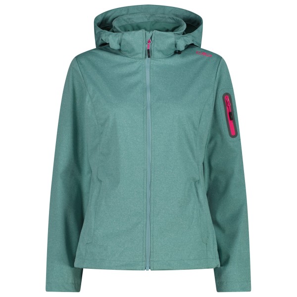 CMP - Women's Light Softshell Jacket Zip Hood - Softshelljacke Gr 38 türkis CMP - Women's Light Softshell Jacket Zip Hood - Softshelljacke Gr 38 türkis von CMP