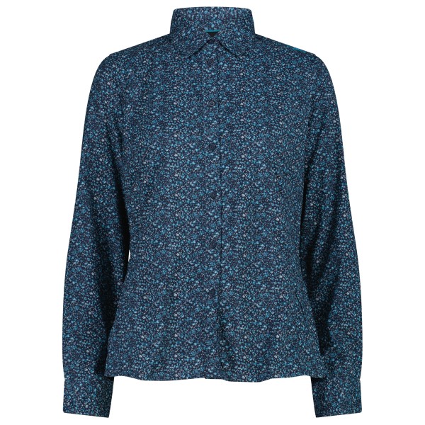 CMP - Women's Longsleeve Shirt with Pattern - Bluse Gr 36 blau CMP - Women's Longsleeve Shirt with Pattern - Bluse Gr 36 blau von CMP