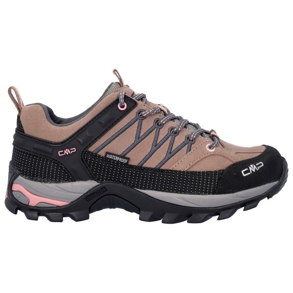 CMP - Women's Rigel Low Trekking Shoes Waterproof - Multisportschuhe Gr 40 schwarz von CMP