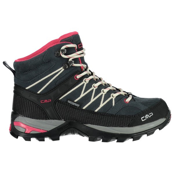 CMP - Women's Rigel Mid Trekking Shoes Waterproof - Wanderschuhe Gr 39 schwarz von CMP