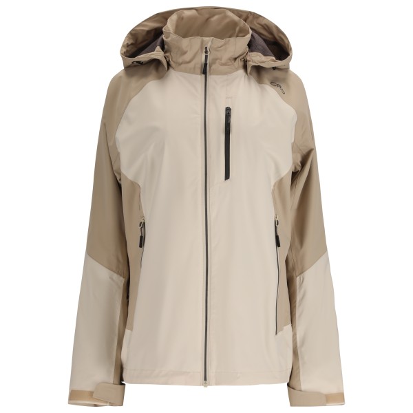 CMP - Women's Ripstop Jacket Zip Hood - Regenjacke Gr 46 beige CMP - Women's Ripstop Jacket Zip Hood - Regenjacke Gr 46 beige von CMP