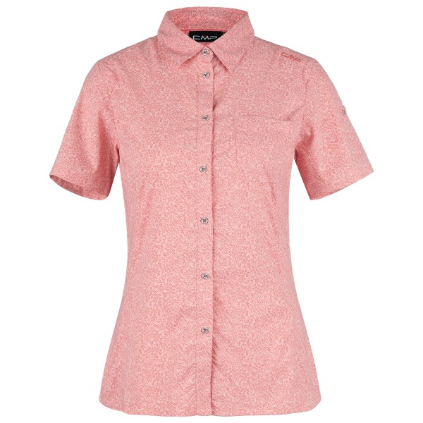 CMP - Women's Shirt with Chest Pocket - Bluse Gr 48 rosa von CMP