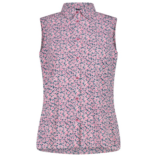 CMP - Women's Shirt with Pattern - Bluse Gr 48 rosa/lila von CMP