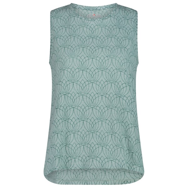 CMP - Women's Sleeveless Burnout Jersey T-Shirt - Top Gr 44 türkis CMP - Women's Sleeveless Burnout Jersey T-Shirt - Top Gr 44 türkis von CMP