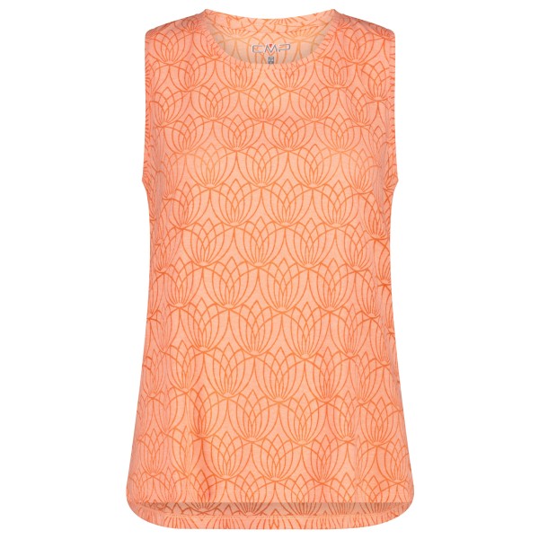 CMP - Women's Sleeveless Burnout Jersey T-Shirt - Top Gr 48 orange CMP - Women's Sleeveless Burnout Jersey T-Shirt - Top Gr 48 orange von CMP