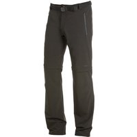 CMP Zip Off Outdoorhose Kurzgröße antracite 26 von CMP