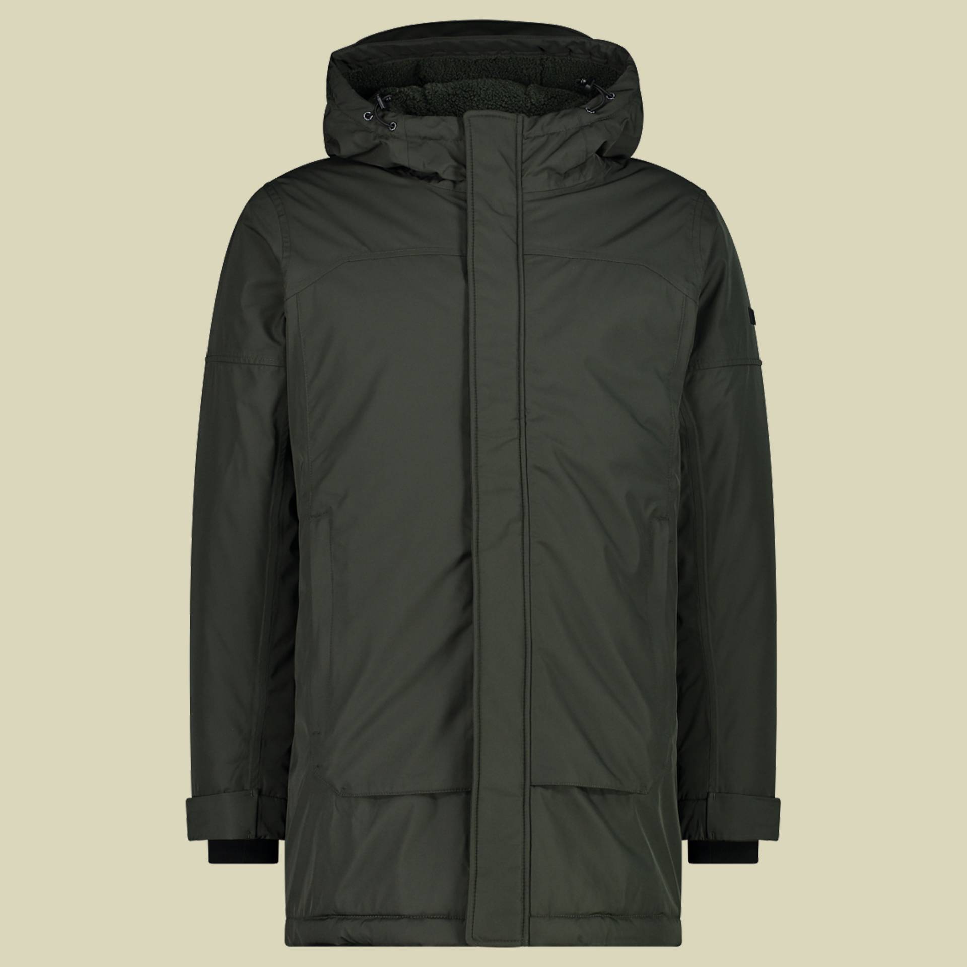 Man Parka Fix Hood 54 grün - Farbe forest Man Parka Fix Hood 54 grün - Farbe forest von CMP