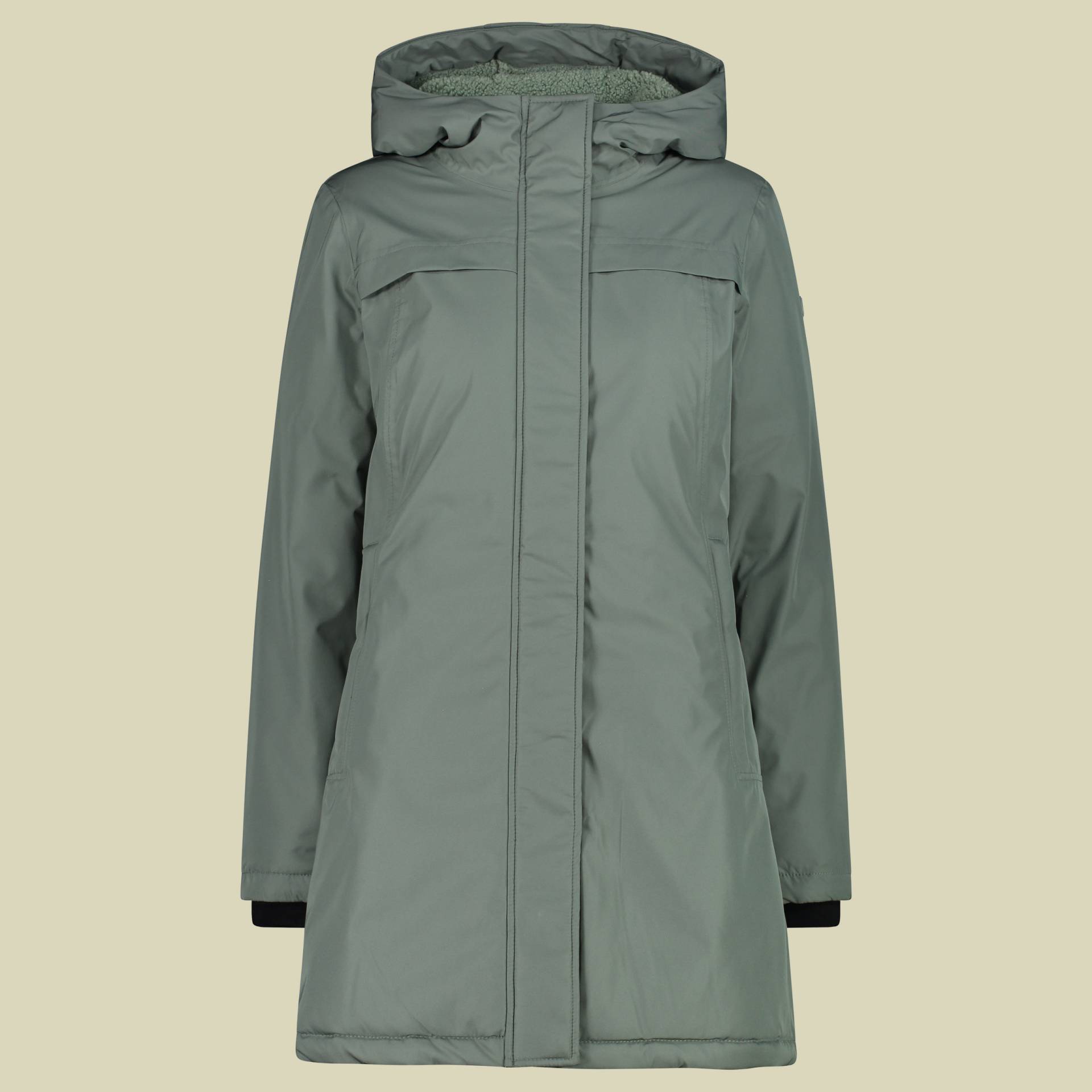 Woman Parka Fix Hood 34 grün - Farbe mineral Woman Parka Fix Hood 34 grün - Farbe mineral von CMP