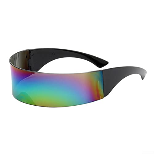 CNANRNANC Anti-UV-Brille für MTB, Outdoor-Fahrradbrille, für Herren und Damen, robust, sicher (bunt) von CNANRNANC