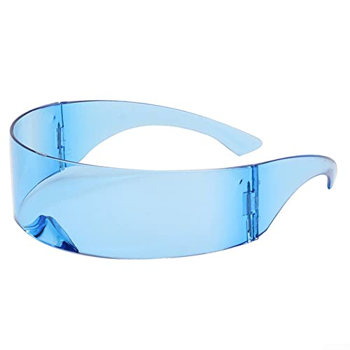 CNANRNANC Anti-UV-Brille für Mountainbike, Outdoor-Fahrradbrille, für Herren und Damen, robust, sicher (blau) von CNANRNANC