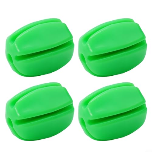 Halten Sie Ihre Angelruten sicher mit 4 Rutenhaltern, dickes kugelförmiges Design, leicht (grün) von CNANRNANC