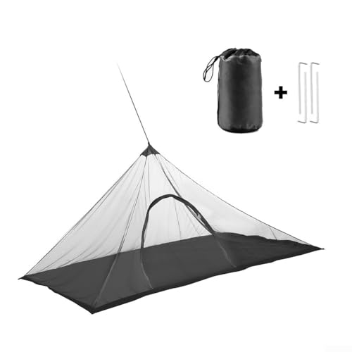 Stangenloses Campingzelt mit hochdichtem Netz, sorgt für ruhige Nächte im Freien (schwarz) von CNANRNANC