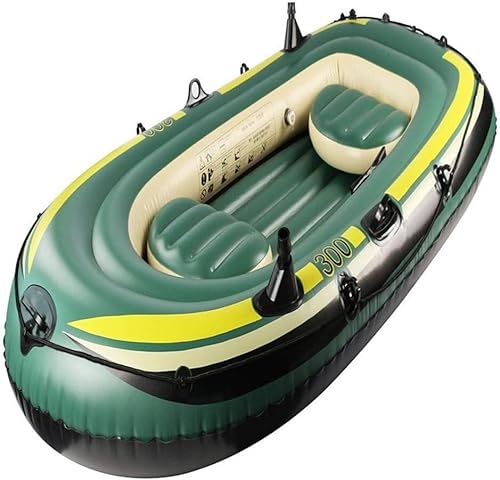 Aufblasbares Fischerboot für Erwachsene Aufblasbares Boot für Kinder mit Paddeln Aufblasbares Floß zum Angeln Aufblasbares Kajak von CNBYDK