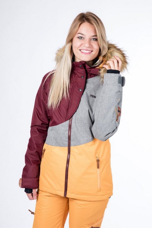 CNSRD Skijacke JILIAN A CS WOMEN Mit abnehmbarem Kunstfellkragen CNSRD Skijacke JILIAN A CS WOMEN Mit abnehmbarem Kunstfellkragen von CNSRD