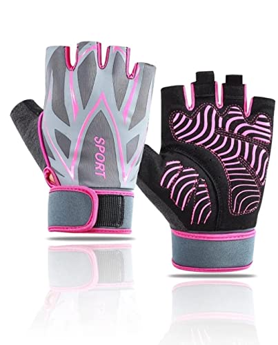 COAVEL Fitness-Handschuhe für Damen mit integrierter Handgelenkbandage und gepolsterter Handfläche, speziell für Gewichte, Crossfit, Klimmzüge, Fitness, Gym. COAVEL Fitness-Handschuhe für Damen mit integrierter Handgelenkbandage und gepolsterter Handfläche, speziell für Gewichte, Crossfit, Klimmzüge, Fitness, Gym. von COAVEL