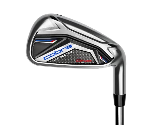 COBRA Herren Aerojet One Length Irons Eisenset, Schwarz, L COBRA Herren Aerojet One Length Irons Eisenset, Schwarz, L von COBRA