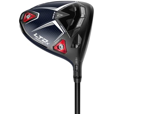 Cobra Golf 2022 LTDX Max Driver Gloss Peacoat-Red (Herren, rechte Hand, Project X Hzrdrus Smoke RDX Blue, Stiff Flex, 9) von COBRA