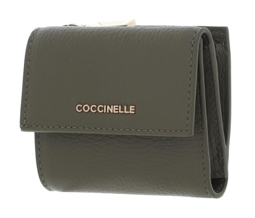Coccinelle Metallic Soft Wallet Grained Leather Laurel Green Coccinelle Metallic Soft Wallet Grained Leather Laurel Green von COCCINELLE