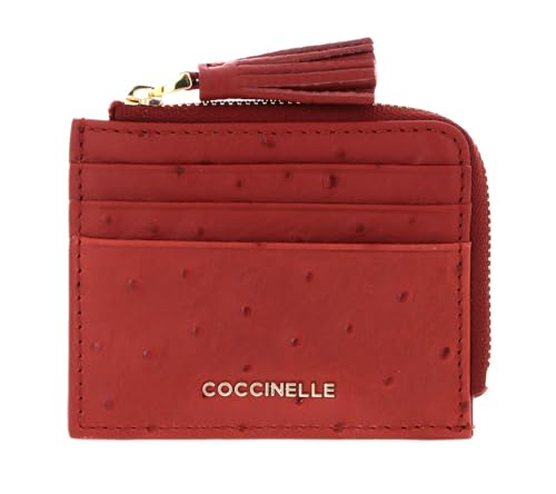 Coccinelle Tassel Ostrich Credit Card Holder Acero Coccinelle Tassel Ostrich Credit Card Holder Acero von COCCINELLE