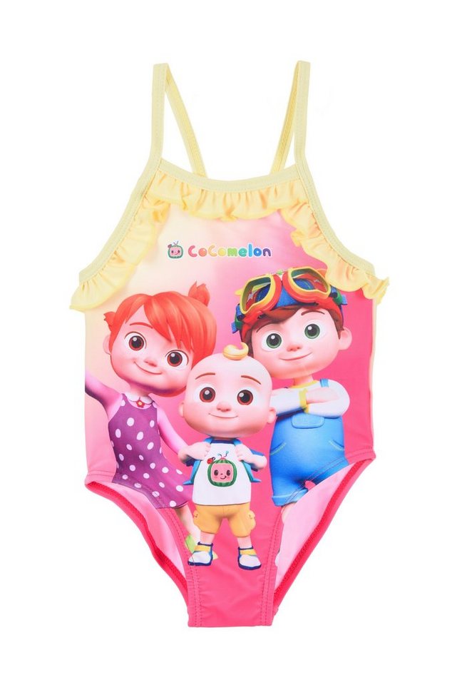 COCOMELON Badeanzug Cocomelon Baby Kinder Mädchen Badeanzug Bademode Gr. 74 bis 104 COCOMELON Badeanzug Cocomelon Baby Kinder Mädchen Badeanzug Bademode Gr. 74 bis 104 von COCOMELON