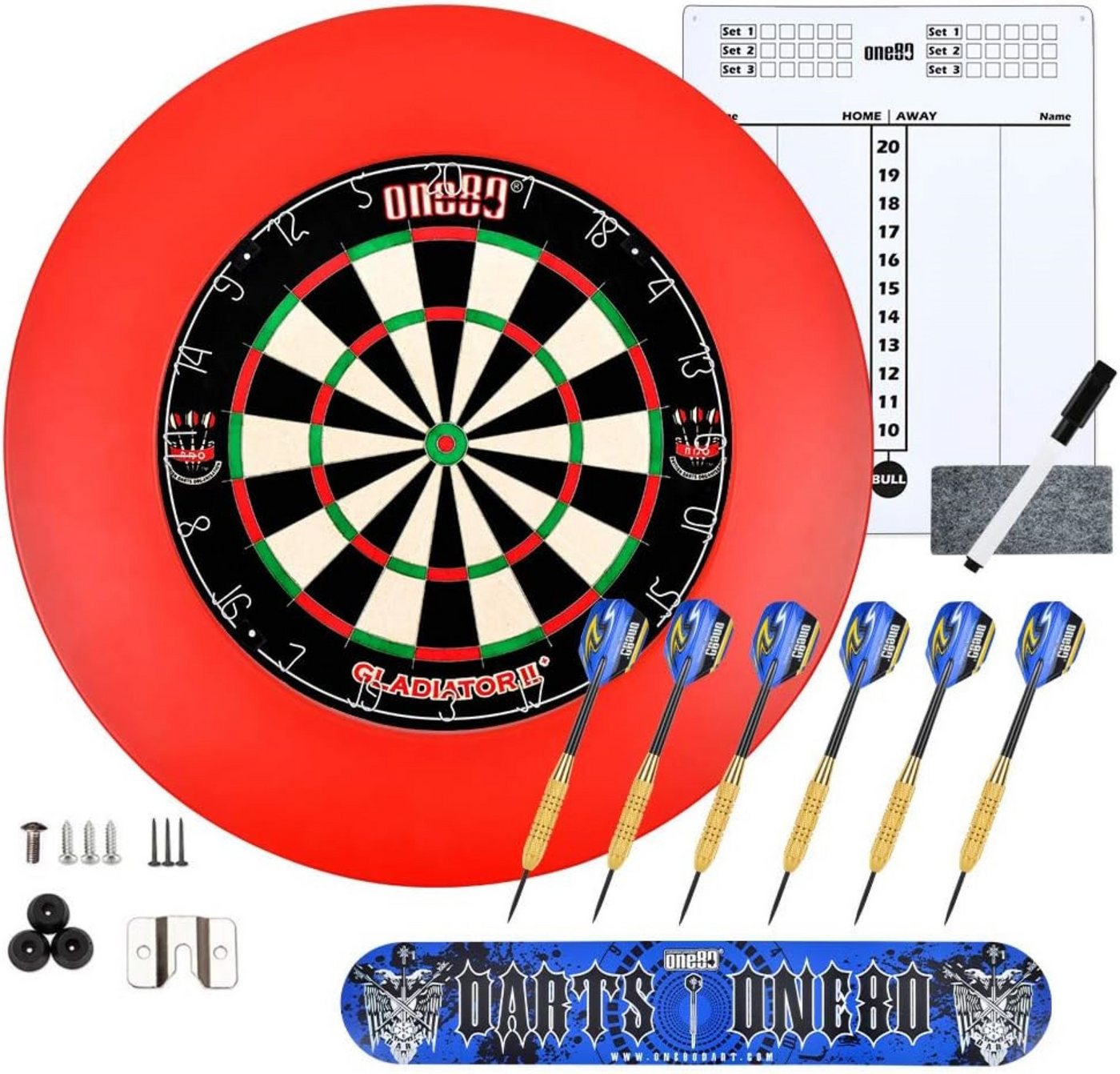 COFI 1453 Dartscheibe Professional Perfection Dartscheibe mit Pfeilen Steeldartscheibe COFI 1453 Dartscheibe Professional Perfection Dartscheibe mit Pfeilen Steeldartscheibe von COFI 1453