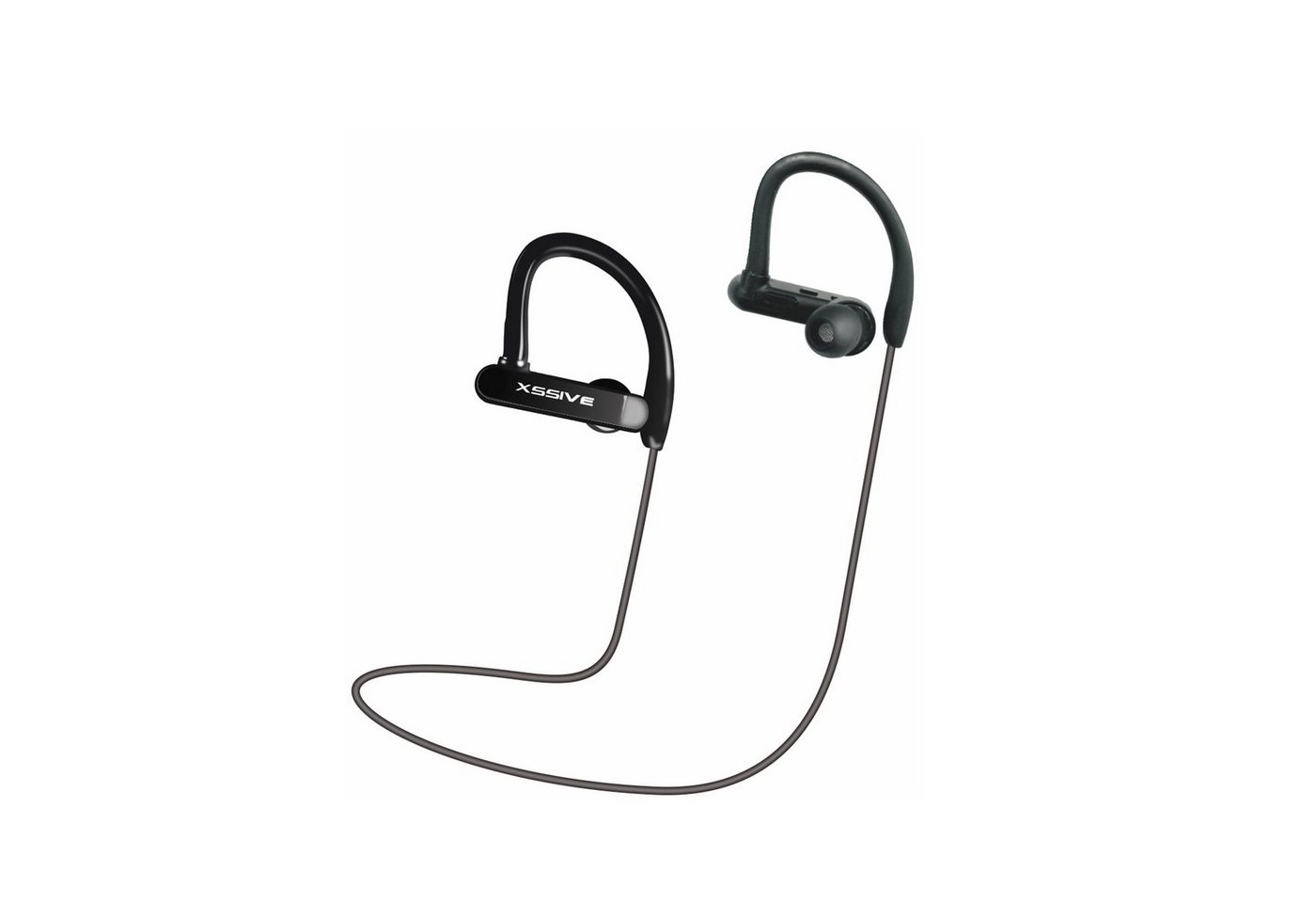 COFI 1453 In-Ear Wireless Kabellos Bluetooth Sport Headset Kopfhörer schwarz wireless In-Ear-Kopfhörer von COFI 1453