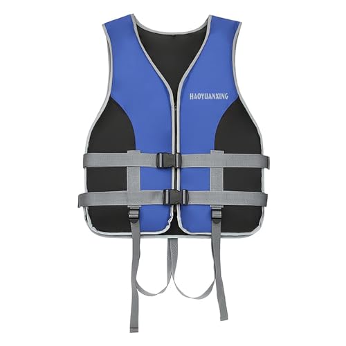 Rettungsweste Schwimmweste für Erwachsene Kinder 20-120 kg Atmungsaktiv Neopren Auftriebsweste 50N Unisex Verstellbare Schwimmhilfe Schwimmjacke für Wassersport Sup Kajak Angeln Segeln Wasserski von COITROZR