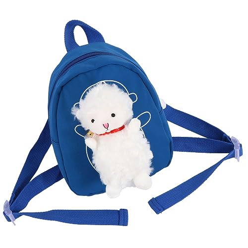 COLLBATH 1 STK Kinderrucksack Schulranzen Schultasche für kindergeschenk Katzentragerucksack Katzen Rucksack Studentenrucksack praktische Reisetasche Baumwolle Blue von COLLBATH