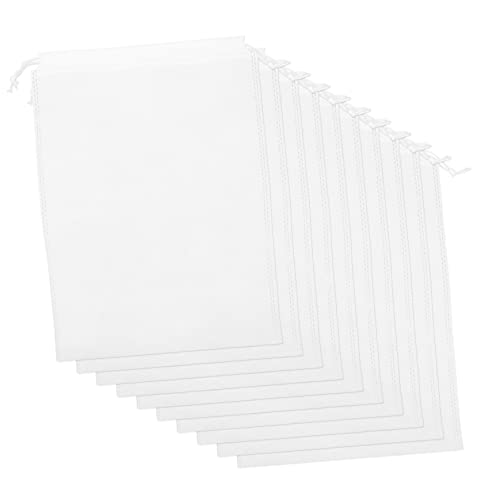 COLLBATH Schuhaufbewahrungsbeutel Für Die Tür 10er-Pack Große Beutel Mit Kordelzug Für Schuhe Organisieren Sie Ihren Kleiderschrank Weiß 35 X 25 cm COLLBATH Schuhaufbewahrungsbeutel Für Die Tür 10er-Pack Große Beutel Mit Kordelzug Für Schuhe Organisieren Sie Ihren Kleiderschrank Weiß 35 X 25 cm von COLLBATH